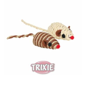 Trixie - Myszka dla kota sznurkowa z grzechotką