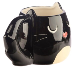 Kubek ceramiczny - Czarny Kot