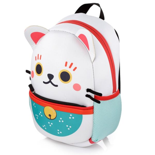 Plecak z neoprenu - kot szczęścia Maneki Neko