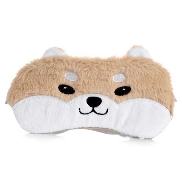 Pluszowa maska na oczy - Pies Shiba Inu