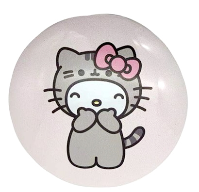 Lusterko składane Hello Kitty i Kot Pusheen - wzór 2