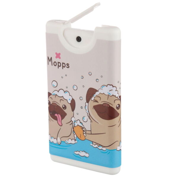 Spray do odkażania rąk - Pies Mops